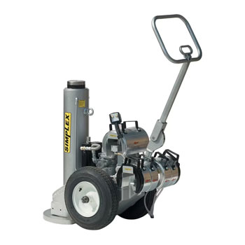 Simplex wheeled jacks